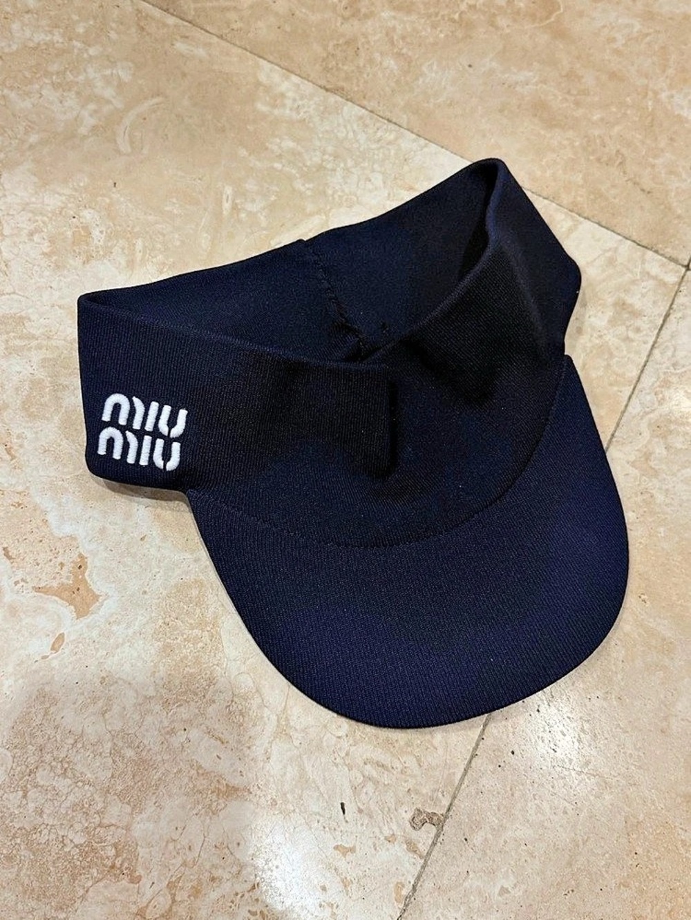 Miu Miu original nylon visor